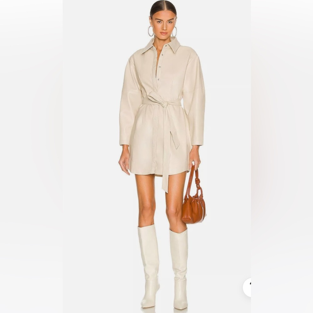 NWT ELLIATT Sabrina Dress in Bone, size S